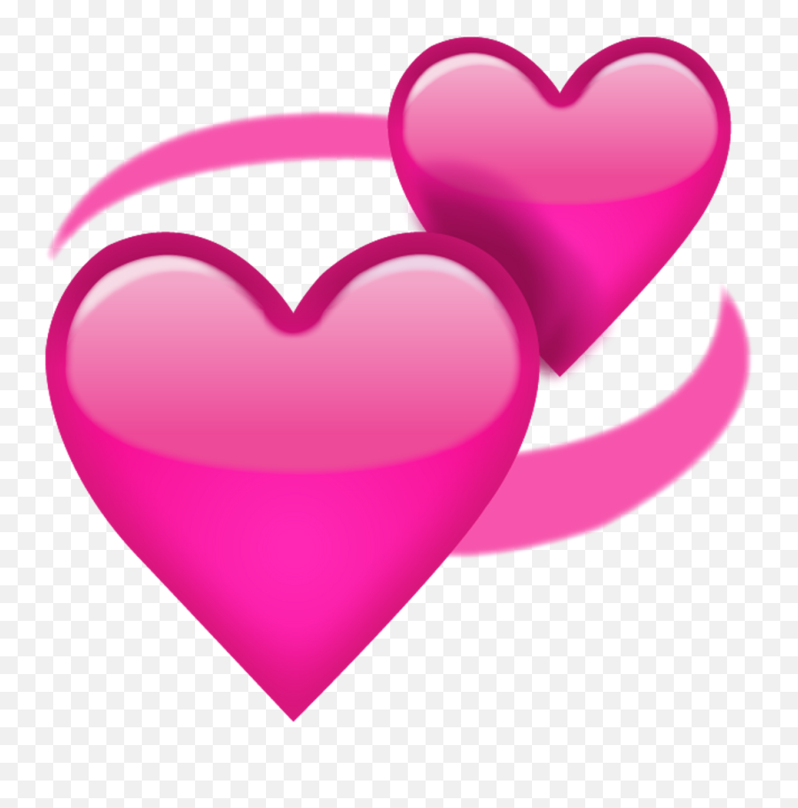 Choose The Emojis U0026 Weu0027ll Tell You If Your Crush Likes Back - Revolving Hearts Emoji Transparent,Unsure Emoji