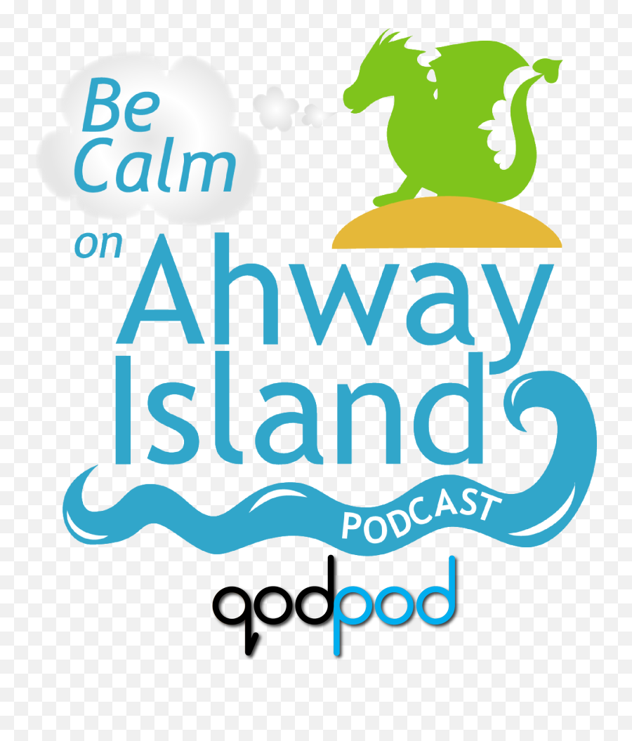 Ahway Island Home Of Be Calm On Ahway Island Podcast - Language Emoji,Calm Down Emoji