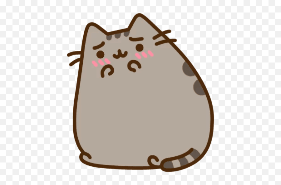 Download Medium Telegram Sticker - Pusheen Stickers Png Emoji,Pusheen The Cat Emoji
