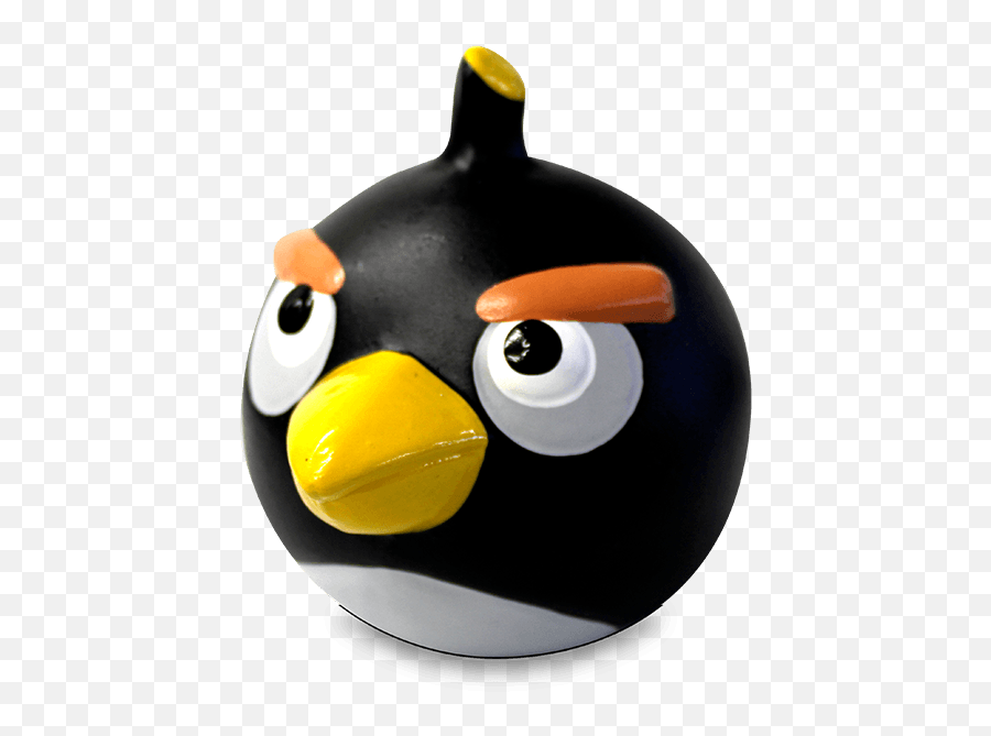 Cofre Angry Birds Preto Cerâmica - Imagens De Angry Birds Emoji,Angry Bird Emoji