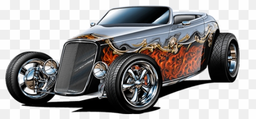 Hot Rod - Synthetic Rubber Emoji,Hot Rod Emoji