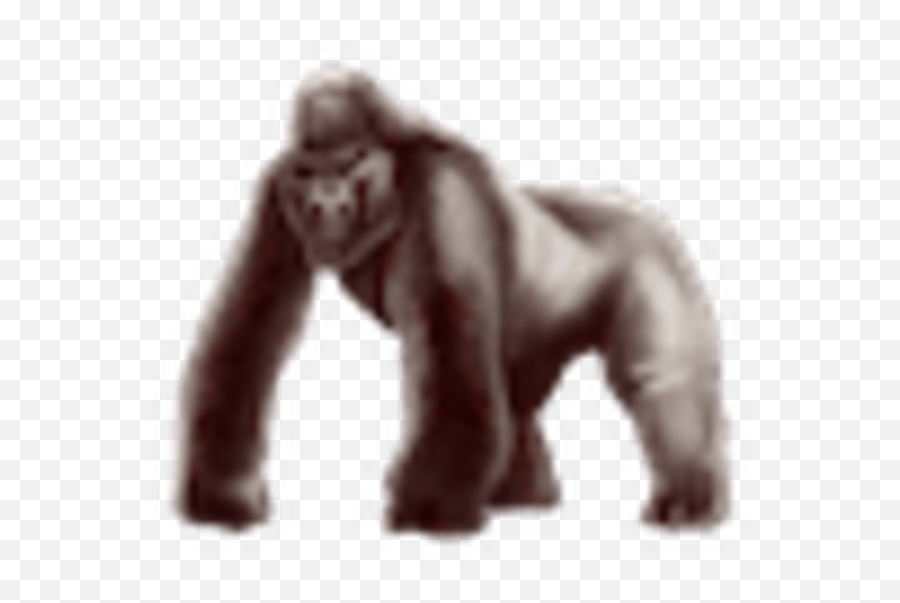 4 - Emoji De Whatsapp Gorila,Gorilla Emoji