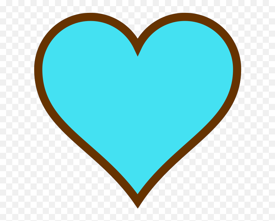 Blue And Brown Heart Svg Clip Arts - Clip Art Emoji,Emoji 2 Heart And Doctor