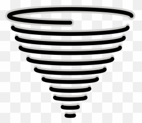 Tornado Emoji Clipart - Emoji Tornade,Hurricane Emojis