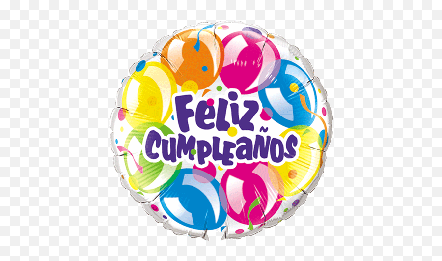 Birthday Wishes Quotes In Spanish - Balloon Foil Happy Birthday Emoji,Cumplea?os De Emoji Ideas