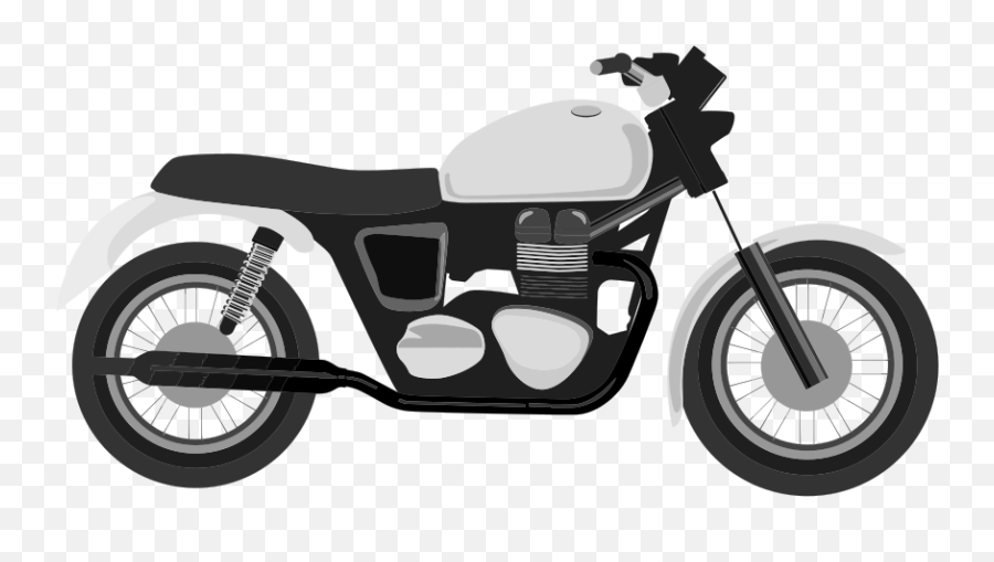 Black And White Motorcycle Clip Art - Best Bikes In Tamil Nadu 2020 Emoji,Free Motorcycle Emoji