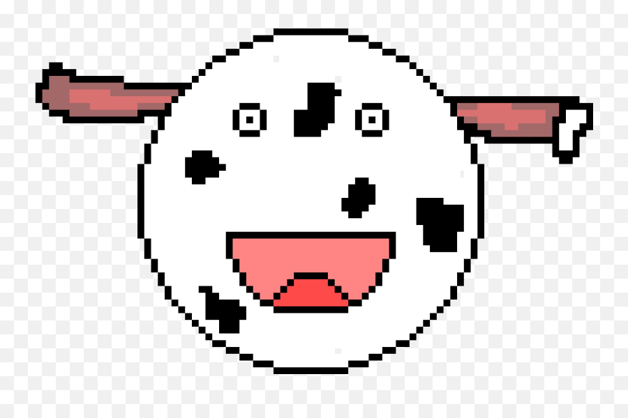 Pixilart - Addythe Cow Cow By Anonymous Happy Emoji,Cow Emoticons Png