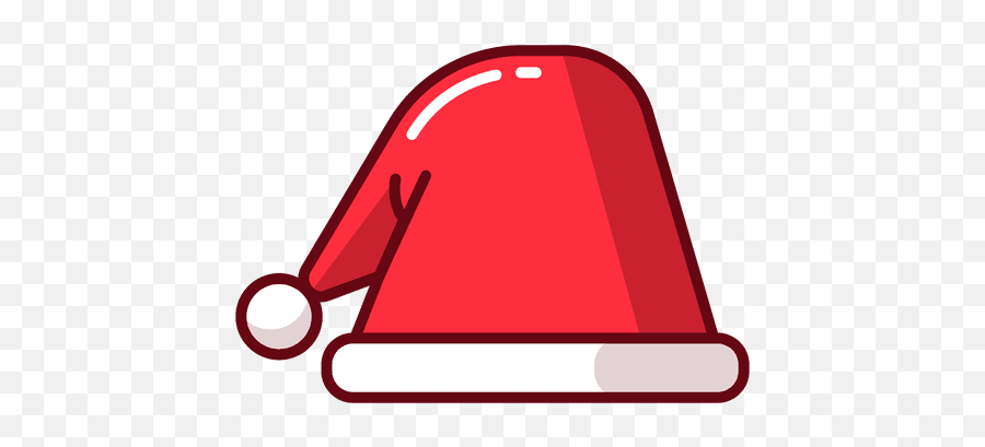 Christmas Hat - Gorro De Navidad Ilustracion Emoji,Lipstick Santa Hat Emoticons