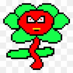 Pixel Art Gallery - Flowey Undertale Emoji,Hitmarker Emoticon