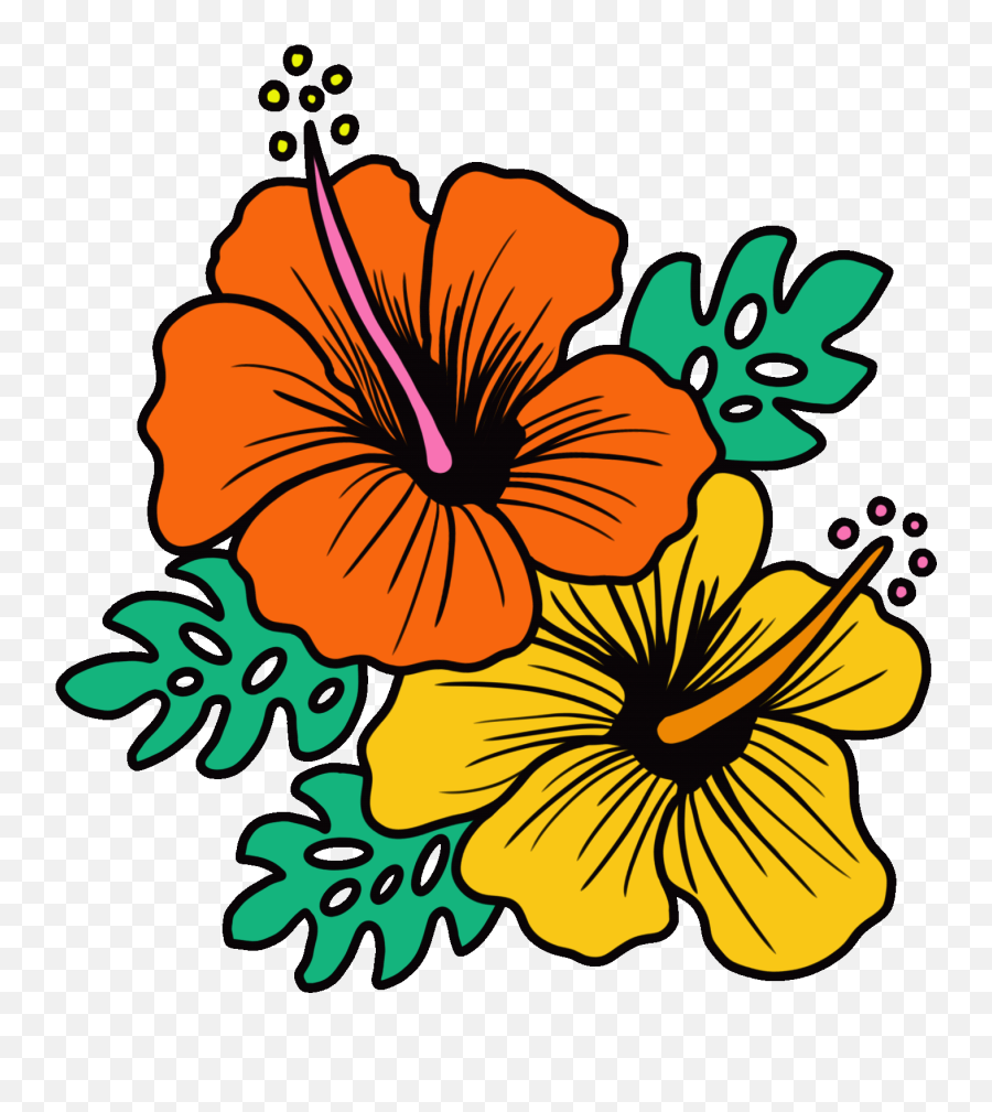 Summer Growing Sticker For Ios Android - Growing Flower Gif Emoji,Hibiscus Emoji
