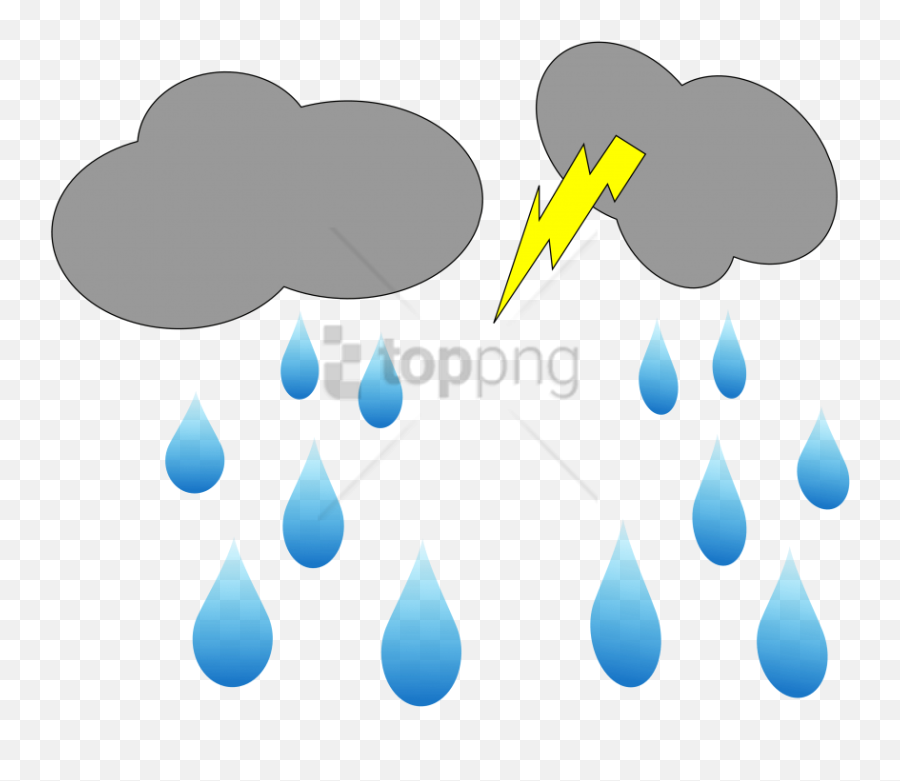 Free Png Download Rain Cloud Clipart - Rain Clipart Animated Emoji,Cloud With Lightning And Rain Emoji Android
