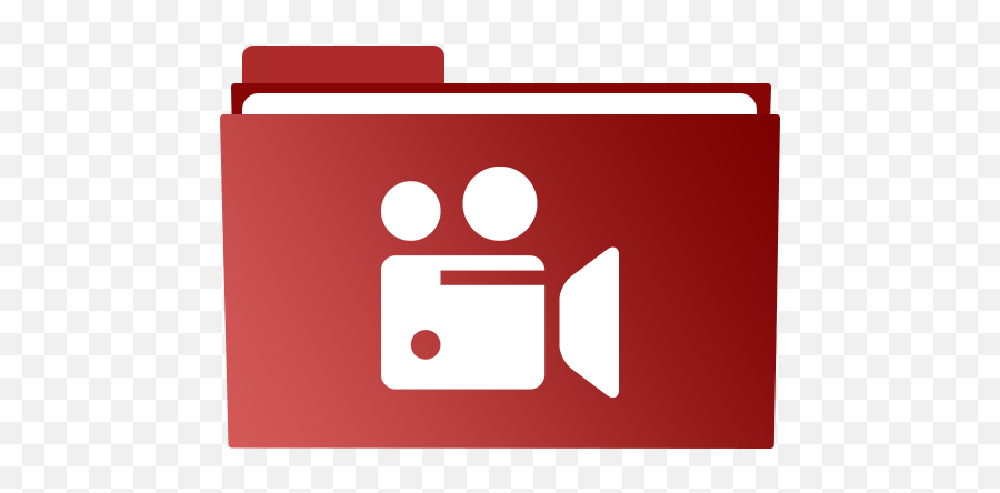 Video Folder Icon Free Download - Video Folder Icon Emoji,Video Icon Emoji Download