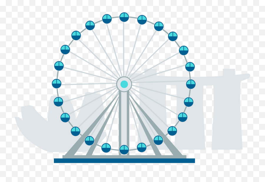 Singapore Flyer Clipart - Adolf Loos Chicago Tribune Plan Emoji,Flyer Emoji