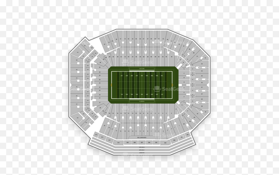 Florida Uf Football Tickets Seatgeek - Stadium Map Transparent Png Emoji,Gators Emoticon Beating Georgia Bulldogs