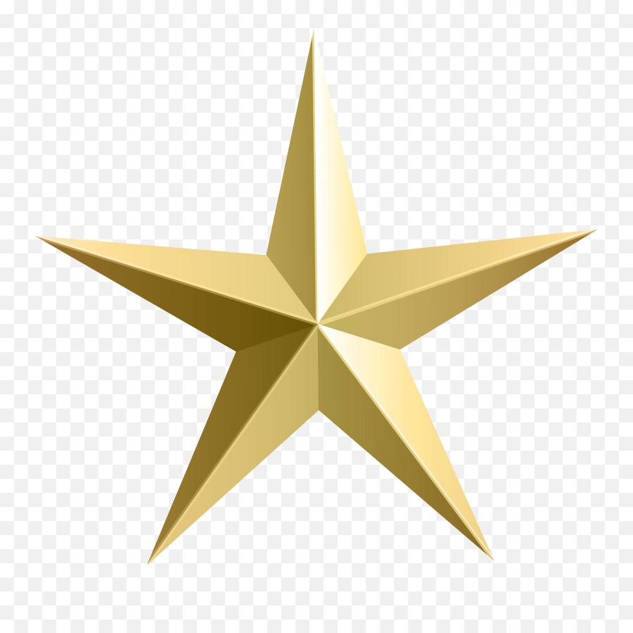 Gold Star Transparent Png Clip Art - Golden Star Png Hd Emoji,Gold Star Emoji