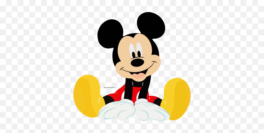 Mickey Mouse Disney Transparent - 16635 Transparentpng Mickey Mouse Sitting Down Emoji,Mickey Mouse Fb Emoticon