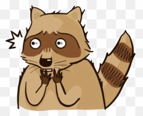 New Raccoon Whatsapp Stickers - Happy Emoji,Raccoon Emoticons Whatsapp
