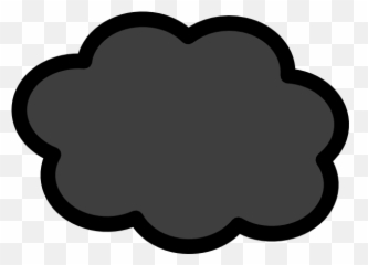 Clip Art - Smoke Cloud Clipart Transparent Emoji,Stormcloud Emoticon