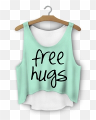 Printed Pattern Emoji Icons Tank - Sleeveless,Colorful Emoji Crop Top