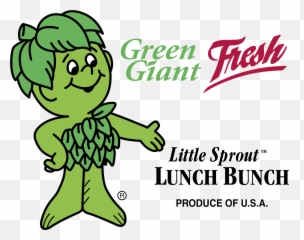 Green Giant Srout Logo Png Transparent - Green Giant Sprout Logo Emoji,Jolly Green Giant Emoticon