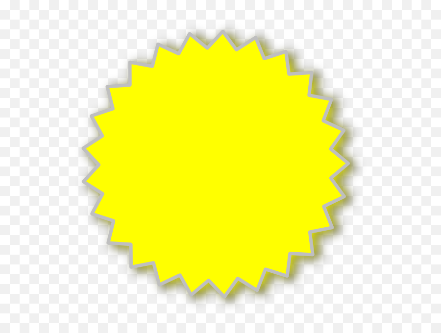 Yellow Starburst Clip Art N6 Free Image - Clip Art Yellow Starburst Emoji,Rush Of Emotion Clipsart