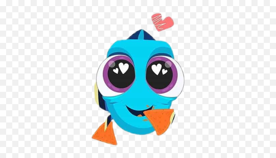 Dory Doritos Chips Snack Sticker By Girl In Red - Dory Y Nemo Kawaii Emoji,Dory Emoji