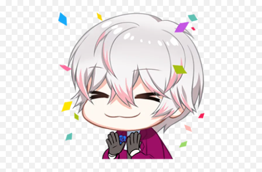 Messenger Stickers - Mystic Messenger Ray Emoji,Mystic Messenger 707 Emoji