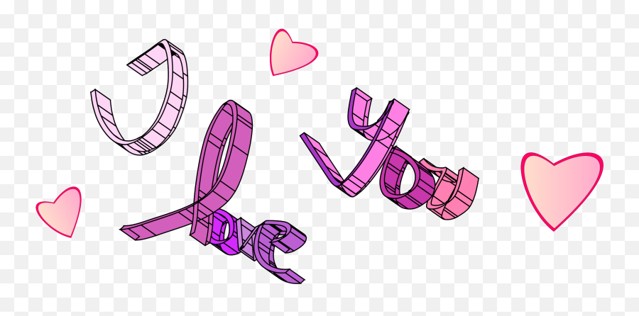 I Love You Purple Love You Clipart Cliparts And Others Art Emoji,I Love You & Miss You Emoticons