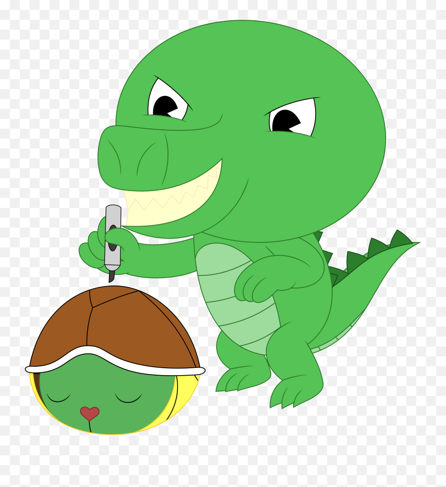 Crocodile Clipart Animal Crawl - Shelldon Htf Png Download Emoji,Htf Emojis