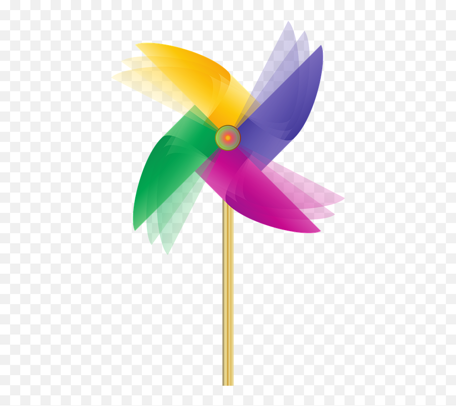 First Of May Pinwheels Wind - Free Vector Graphic On Pixabay Emoji,Wind Emojis Png