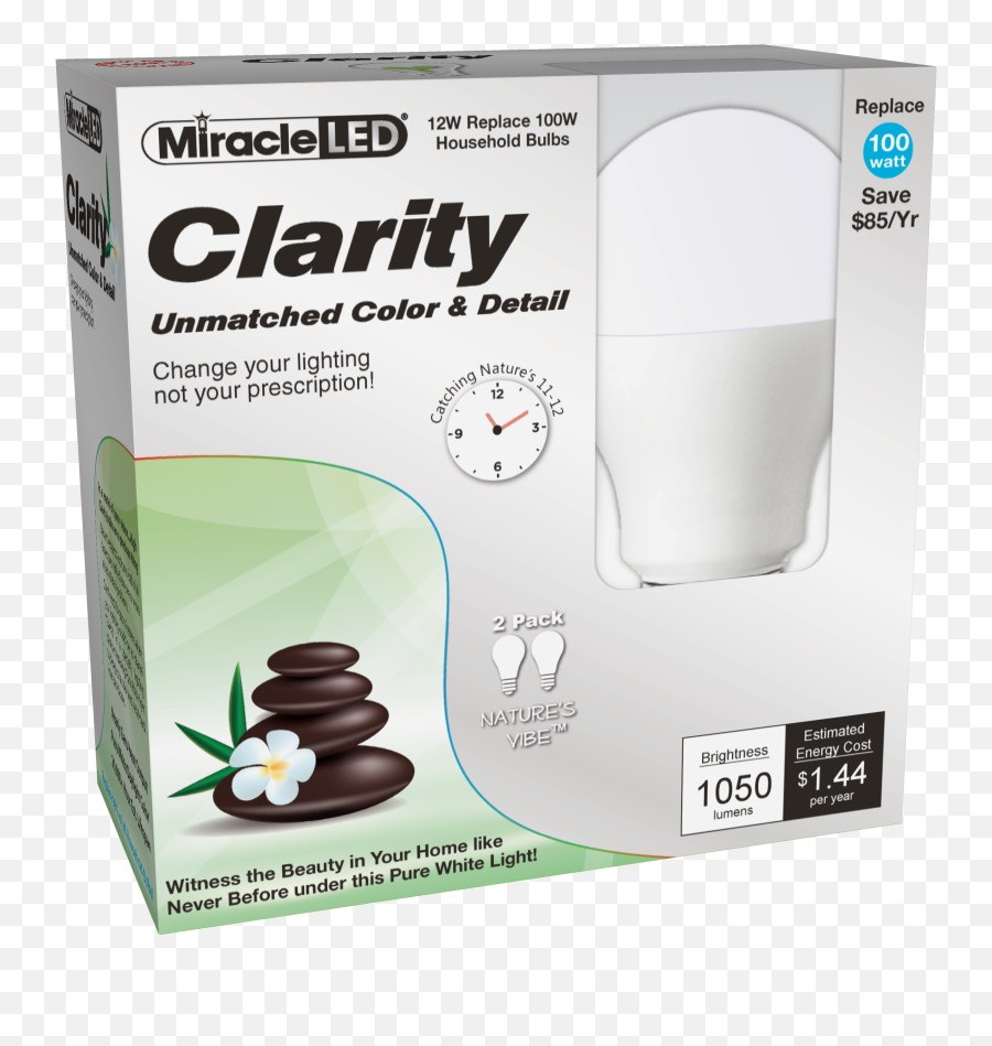 Miracle Led Clarity High Visibility Led Light Bulb Replace 100w 4 - Pack Emoji,Hit Songs 1994 