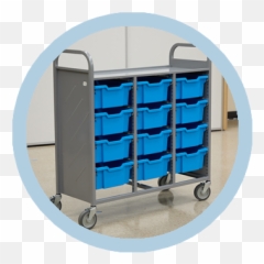 Storage System Emoji,Blue Furniture Emotion