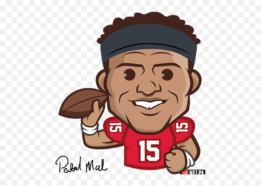 Kids Room Wallpaper - Mahomes Emoji,Kc Chiefs Emoji