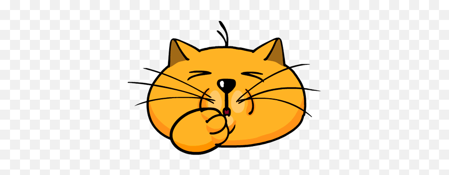 Say It With Fat Cats - Say It With Fat Cat Gif Emoji,Fat Cat Emoji