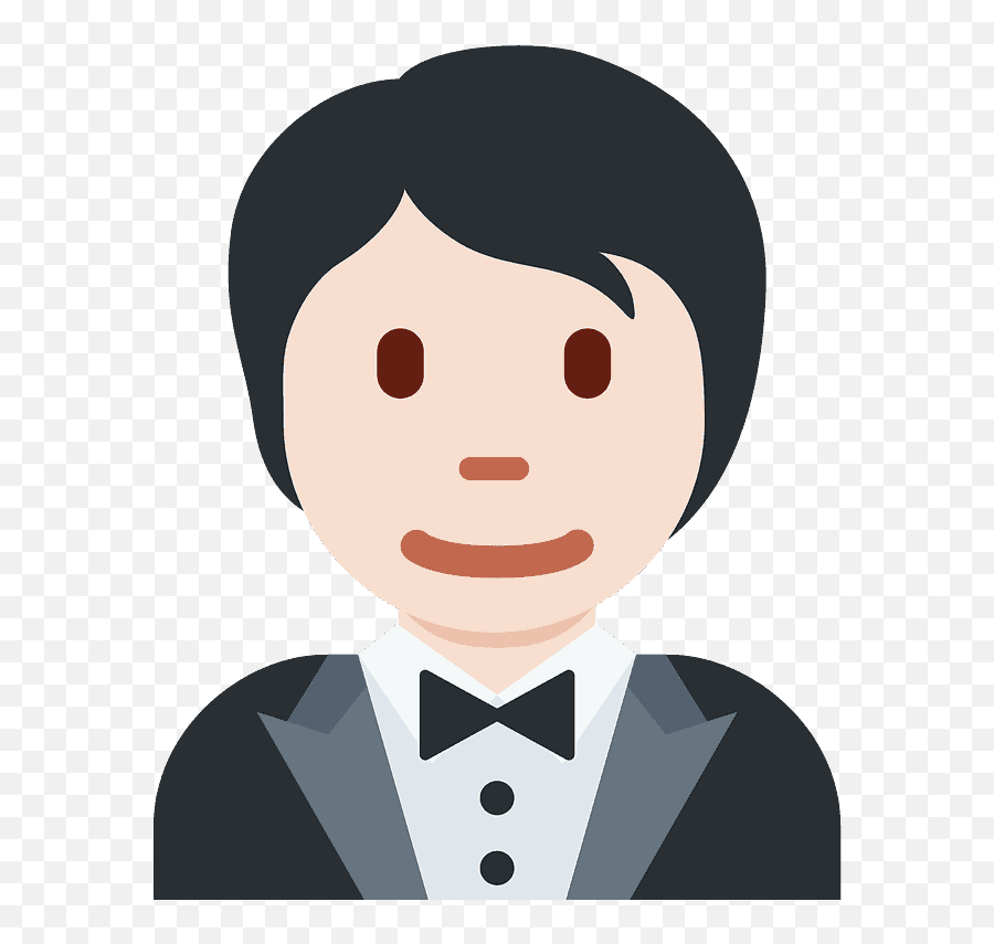 Person In Tuxedo Emoji Clipart Free Download Transparent,Guy With Hat Emoji