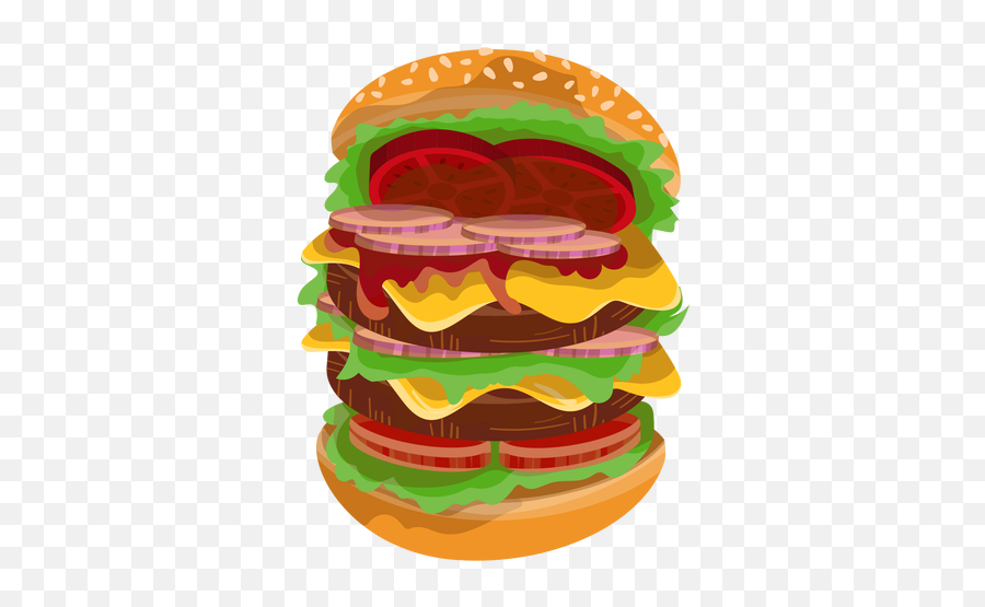 Big Burger Icon Transparent Png U0026 Svg Vector Emoji,Emoji Burger
