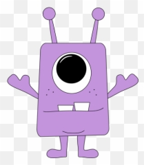 Purple Monster Clip Art At Clker Vector Clip Art - Clipartix Cute Purple Monster Clipart Emoji,Purple Monster Emoji