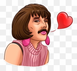 Freddie Mercury - Happy Emoji,Freddie Mercury Emoji