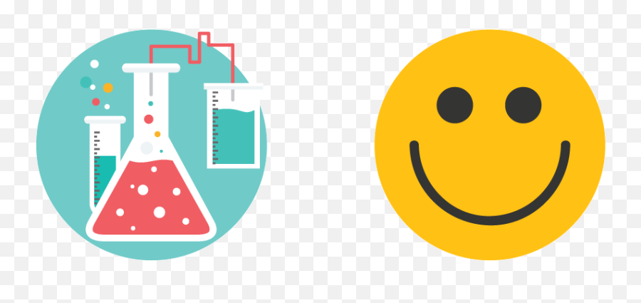 The Science Of Happiness - Wellness For Staff And Faculty Laboratory Flask Emoji,Grateful Emoticon