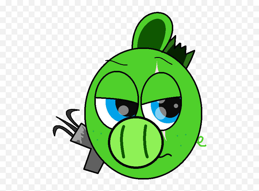 Piggy Angry Birds Fanon Wiki Fandom - 300x300 Emoji,Piggy Emoticons