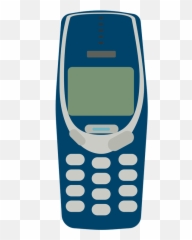 Emoji Unbreakable - Finland Toolbox Nokia 3310 Emoji,Blue Hat Emoji