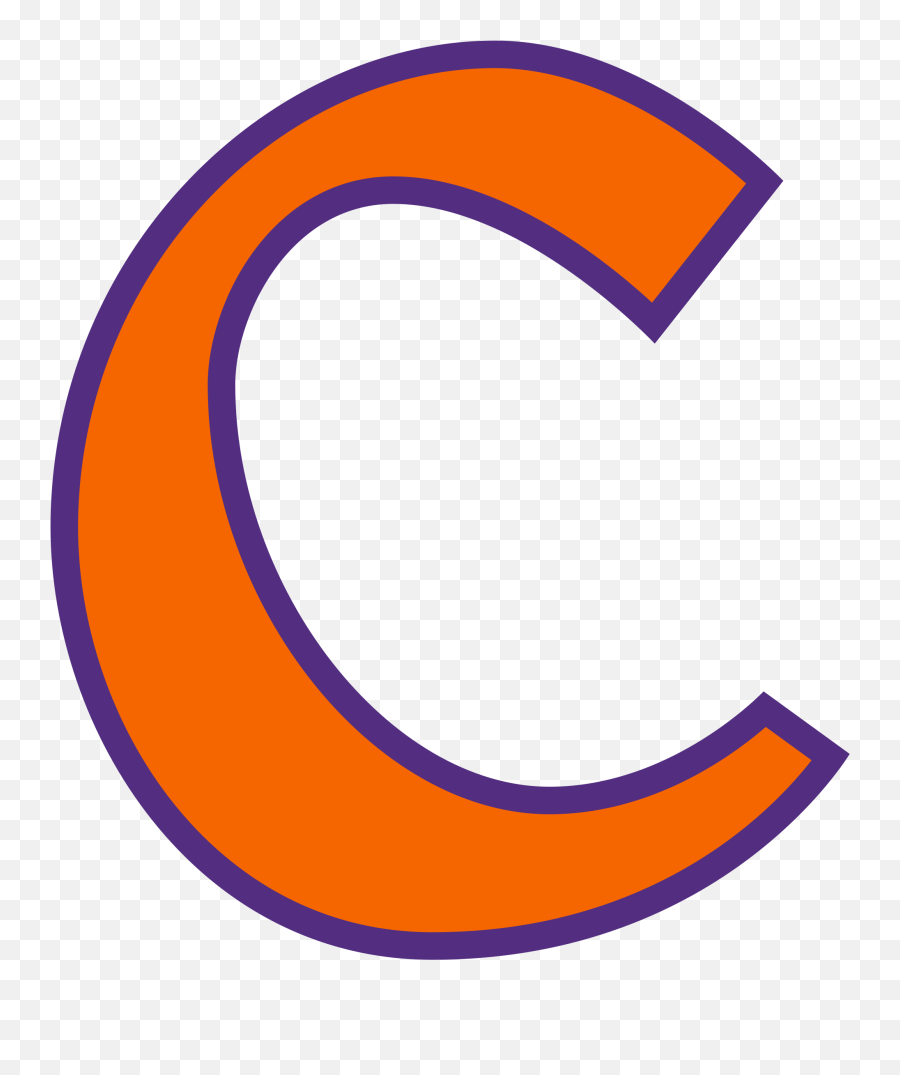Clemson Football Logos - Clemson Tigers Logo Transparent Background Emoji,Clemson Emoji Download