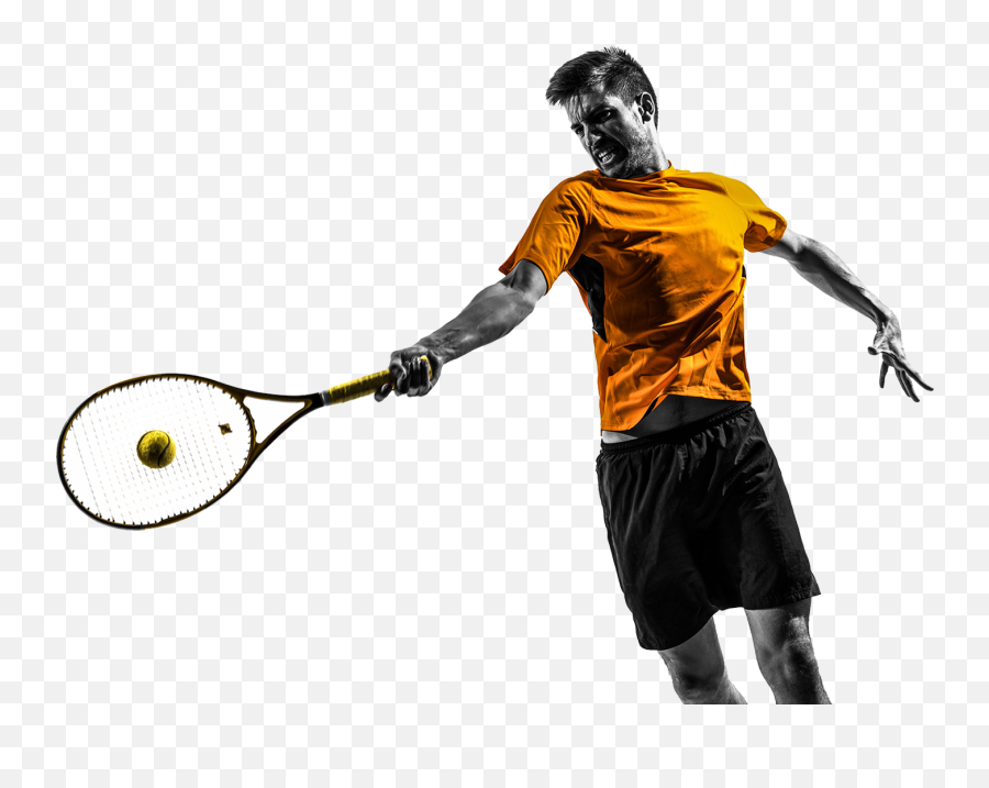Tennis Png Free Racket Tennis Ball Clipart Download Images - Hitting A Tennis Ball Pro Emoji,Emoji Tennis Ball And Shoes
