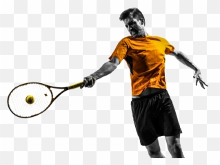 Tennis Png Free Racket Tennis Ball Clipart Download Images - Hitting A Tennis Ball Pro Emoji,Emoji Tennis Ball And Shoes