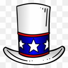Patriotic Top Hat Clip Art Freeartcocom Patriotic Tops - We Want You Hats Emoji,Flagg Emoji
