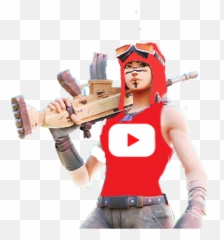 Fortniteyoutube Fortnite Image By Tamatohead567yt - Fictional Character Emoji,Original Gun Emoji