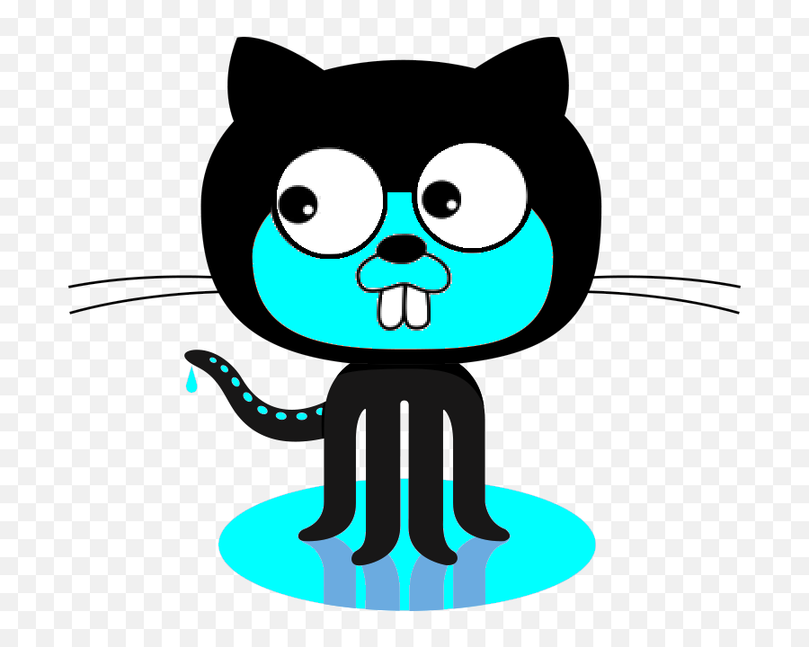 Octocatpng 800665 Cute Gif Animation Art Animation - Github Octocat Emoji,Google Blob Emoji