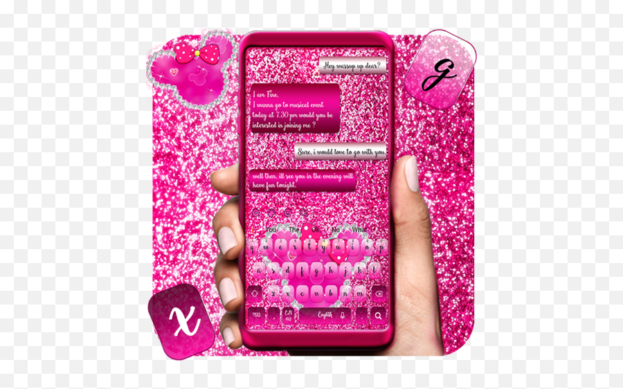 Novo Tema De Teclado Twinkle Minny - Girly Emoji,Emoji Blitz Teclado