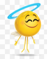 Whatsapp Stickers - Angel Emoji From The Emoji Movie,Emoji Movie 2