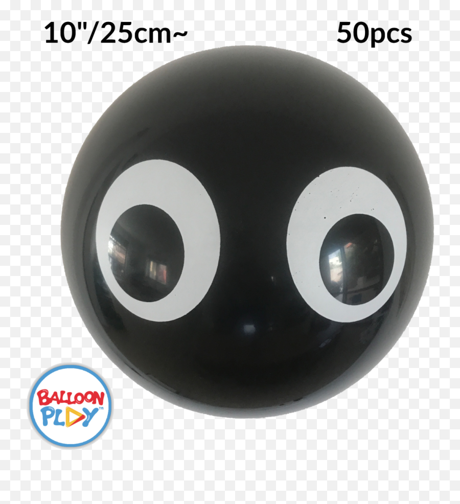 10 Round Latex Eyeball Balloons With Spider Eyes Top Print - Tarif Emoji,Spider Emoticon